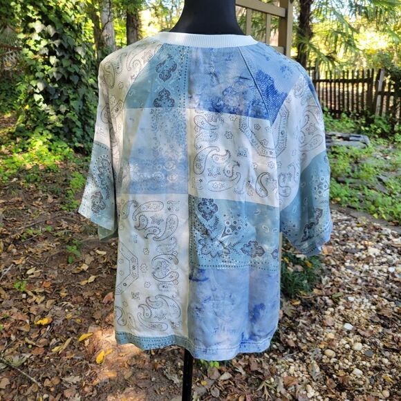 Urban Outfitters Kayla Mixed Bandana Top NWOT Size M - Picture 11 of 12